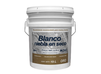 Esmalte Niebla en Seco B.A. 100% Acrilico Osel Oro